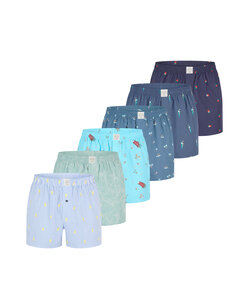 MG-1 Wide Kids Boxer Shorts Boys 6-Pack D525K
