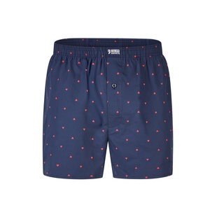 Happy Shorts Wide Boxer Shorts Men With Little Red Hearts