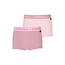 O'Neill O'Neill Boxer Shorts Ladies 2-Pack Solid Pink
