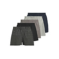 Jack & Jones Jack & Jones Heren Wijde Boxershorts JACMILANO Geweven Katoen 5-Pack