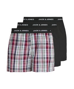Jack & Jones Men's Plus Size Wide Boxer Shorts JACCHRISTIAN 3-Pack