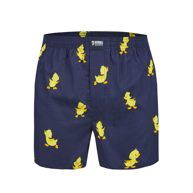 Happy Shorts Happy Shorts X Men's Wide Boxer Shorts With Inner Briefs Chick Print