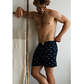 Phil & Co Phil & Co Geweven Wijde Boxershorts Heren 6-Pack Multipack met Print