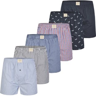 MG-1 Heren Wijde Boxershorts Heren D626 Multipack 6-Pack