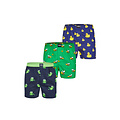 Happy Shorts Happy Shorts X Heren Wijde Boxershort Met Binnenbroek Kikker/Eend/Bij Print 3-Pack