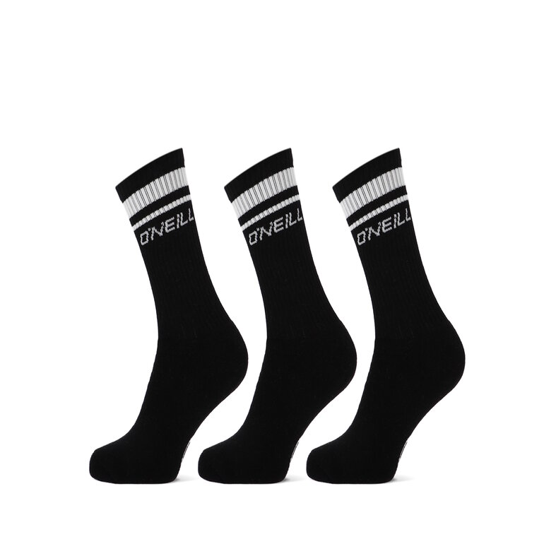 O'Neill O'Neill Sportsokken Unisex 3-Pack Zwart
