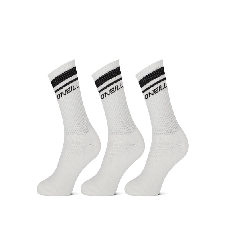O'Neill O'Neill Sportsokken Unisex 3-Pack Wit