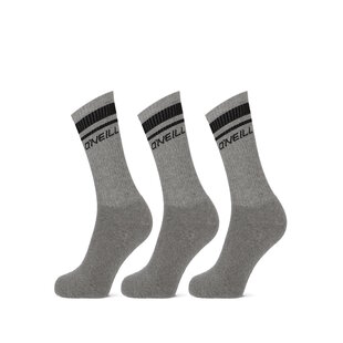 O'Neill Sportsokken Unisex 3-Pack Grijs