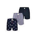 Phil & Co Phil & Co Men's Wide Boxer Shorts Christmas Multipack 3-Pack