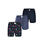 Phil & Co Phil & Co Heren Wijde Boxershorts Kerst Multipack 3-Pack