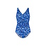 Ten Cate Ten Cate Ladies Correcting Swimsuit Soft Cup Sea Swirl Blue