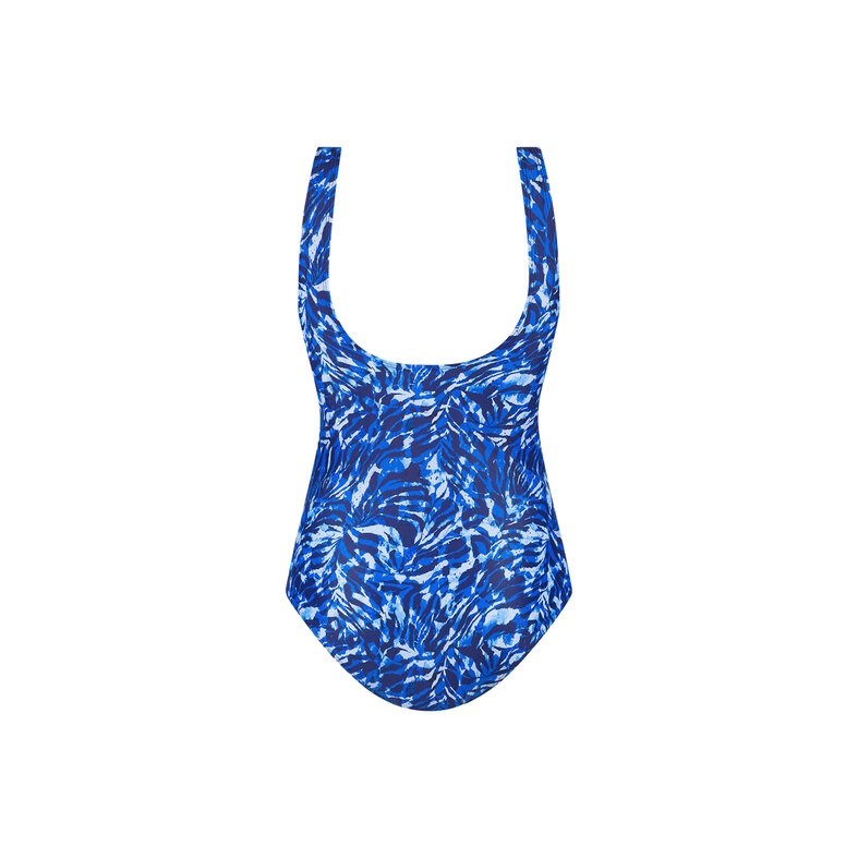 Ten Cate Ten Cate Ladies Correcting Swimsuit Soft Cup Sea Swirl Blue