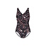 Ten Cate Ten Cate Women's Correcting Swimsuit Soft Cup Tie Dye Black/Pink