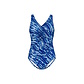 Ten Cate Ten Cate Ladies Swimsuit Soft Cup V-Neck Blue Color Flow