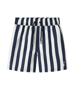 Name It Boys Swim Shorts NKMZABA Striped Dark Blue/White