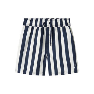 Name It Boys Swim Shorts NKMZABA Striped Dark Blue/White