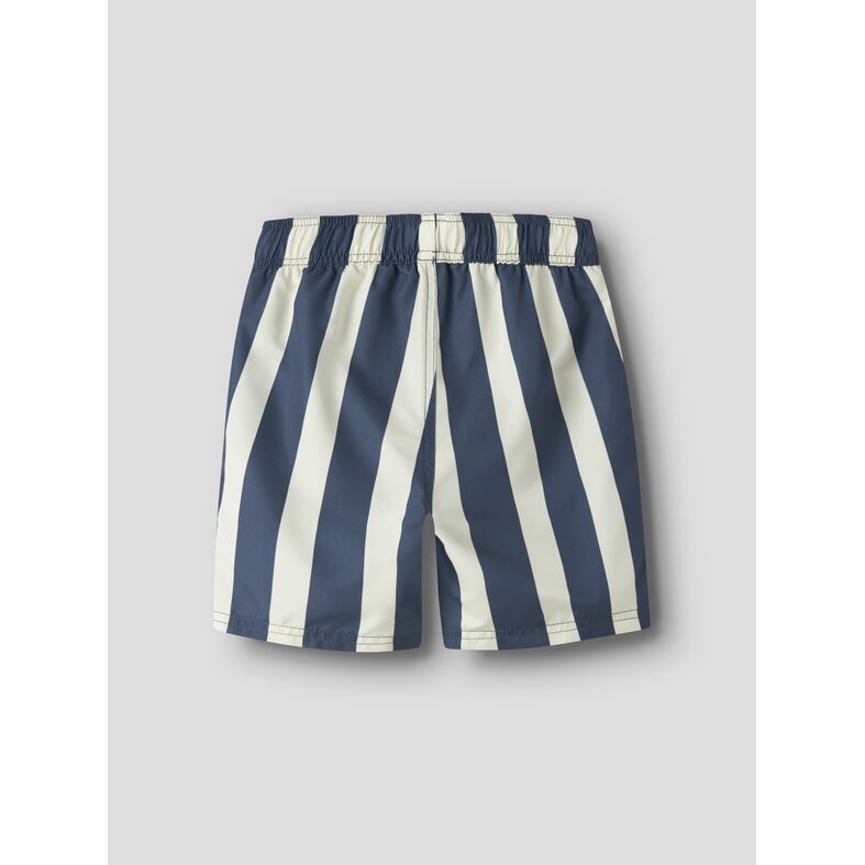 Name It Name It Jongens Zwemshorts NKMZABA Blauw/Wit Gestreept
