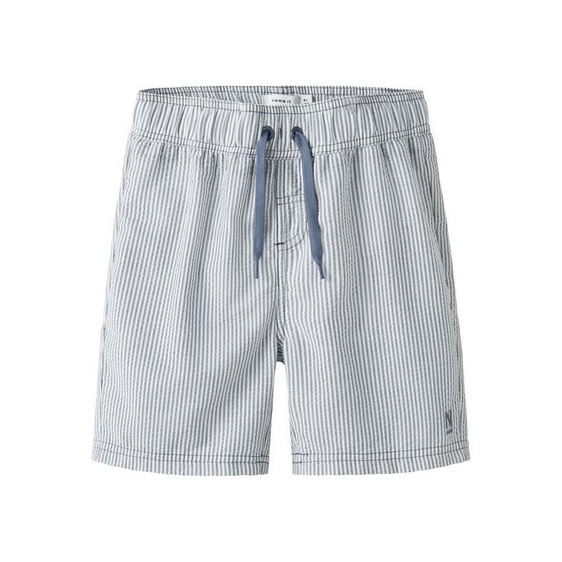 Name It Name It Jongens Zwemshort NKMZACKARY Blauw Gestreept