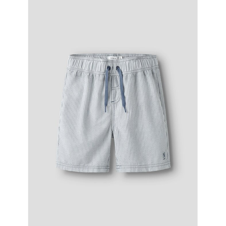Name It Name It Jongens Zwemshort NKMZACKARY Blauw Gestreept
