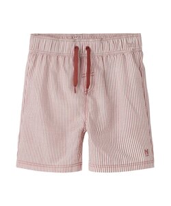 Name It Jongens Zwemshort NKMZACKARY Rood Gestreept