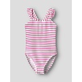 Name It Name It Girls Swimsuit NKFZIPPA Pink/White Striped