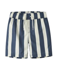 Name It Jongens Zwemshorts NKMZABA Blauw/Wit Gestreept