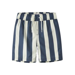 Name It Jongens Zwemshorts NKMZABA Blauw/Wit Gestreept