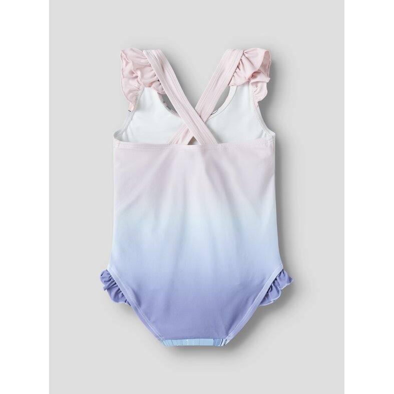 Name It Name It Girls Disney Frozen Swimsuit NMFMOSA Elsa Purple/Pink Color Gradient