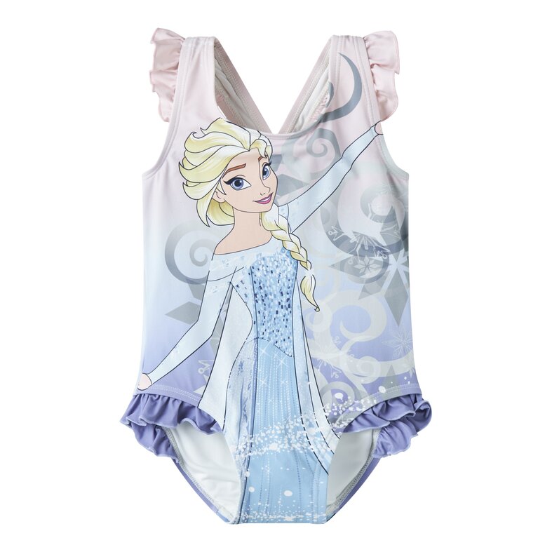 Name It Name It Girls Disney Frozen Swimsuit NMFMOSA Elsa Purple/Pink Color Gradient