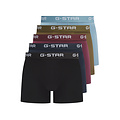 G-Star G-Star Men's Boxer Shorts Trunks MAIZE 5-Pack Multipack Blue/Green/Black/Red