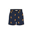 Happy Shorts Happy Shorts Men's Wide Boxer Shorts Holland Dark Blue Lion