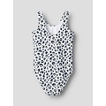 Name It Name It Girls Swimsuit NKFZANIMAL White Animal Print