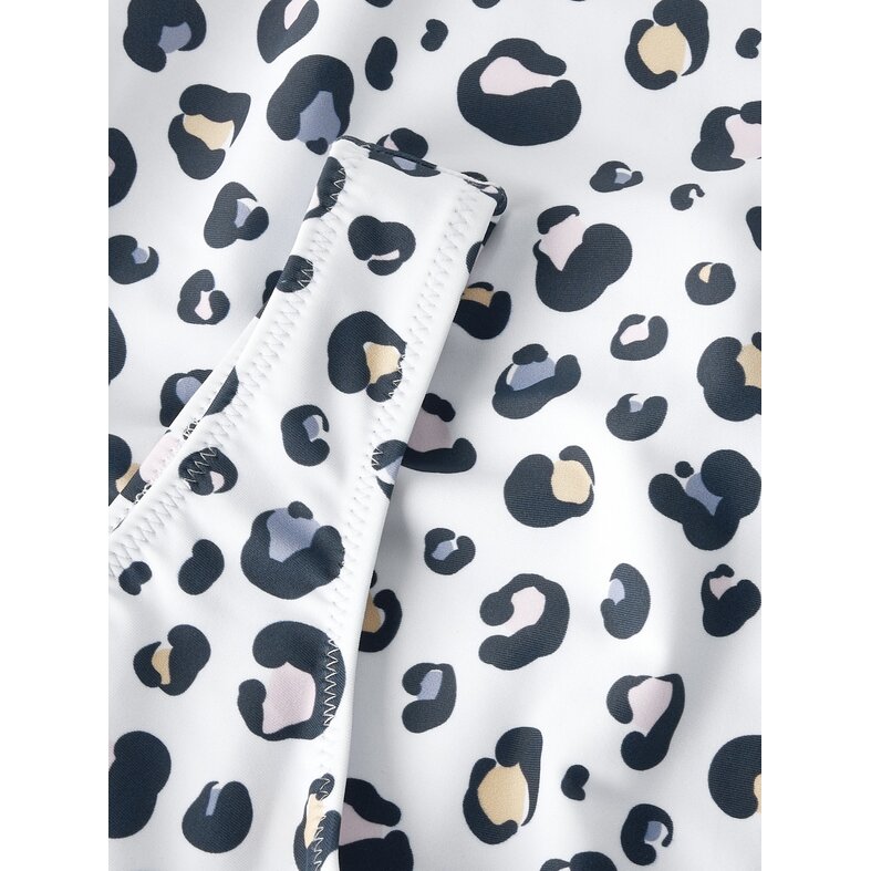 Name It Name It Meisjes Badpak NKFZANIMAL Wit Dierenprint