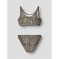 Name It Name It Girls Bikini Set NKFZANIMAL Brown Jaguar Print
