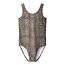 Name It Name It Girls Swimsuit NKFZANIMAL Brown Jaguar Print