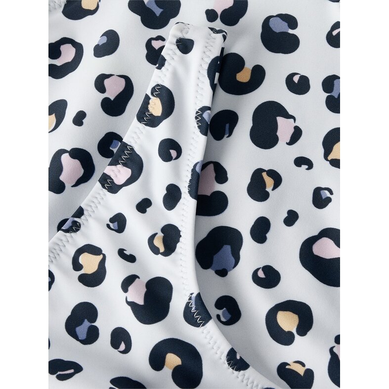 Name It Name It Meisjes Bikini Set NKFZANIMAL Wit Dierenprint