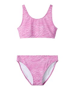 Name It Girls Bikini Set NKFZANIMAL Pink Zebra Print