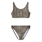 Name It Name It Meisjes Bikini Set NKFZANIMAL Bruin Jaguarprint