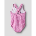 Name It Name It Girls Swimsuit NKFZANIMAL Pink Zebra Print
