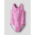 Name It Name It Meisjes Badpak NKFZANIMAL Roze Zebraprint
