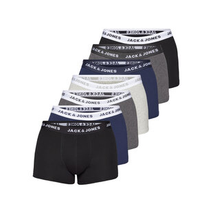 Jack & Jones Men's Boxer Shorts Solid Trunks JACBASIC 7-Pack