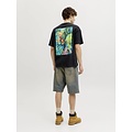 Jack & Jones Jack & Jones Men's Backprint T-Shirt JORMONTAUK Floral Black/Multicolor