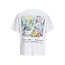 Jack & Jones Jack & Jones Heren Backprint T-Shirt JORMONTAUK Gebloemd Wit/Multicolor