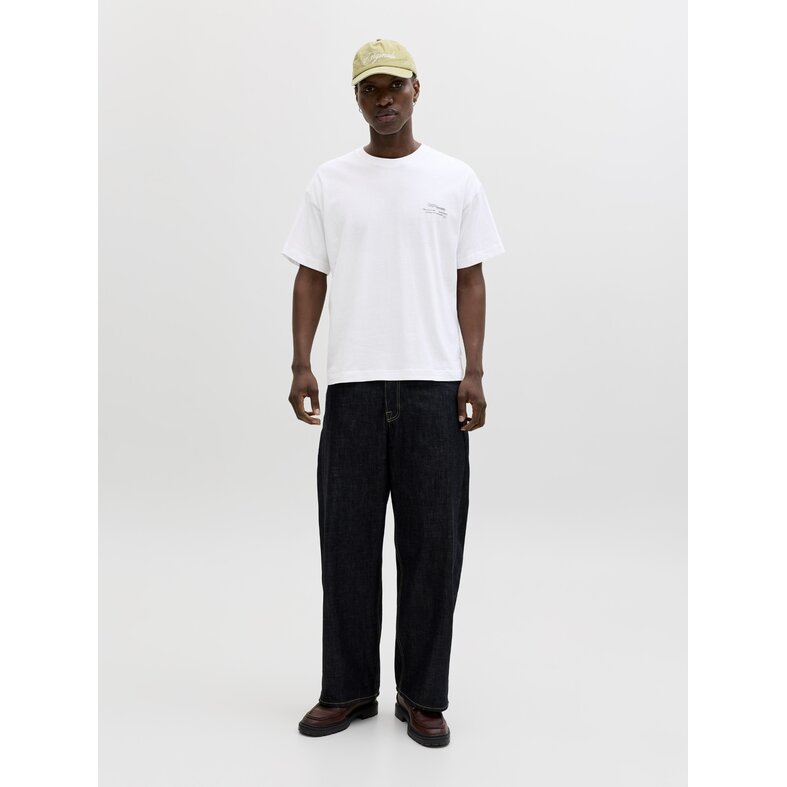 Jack & Jones Jack & Jones Men's Backprint T-Shirt JORMONTAUK Floral White/Multicolor