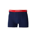 O'Neill O'Neill Men's Boxer Shorts Trunks Plain 3-Pack Gray/Blue/Red