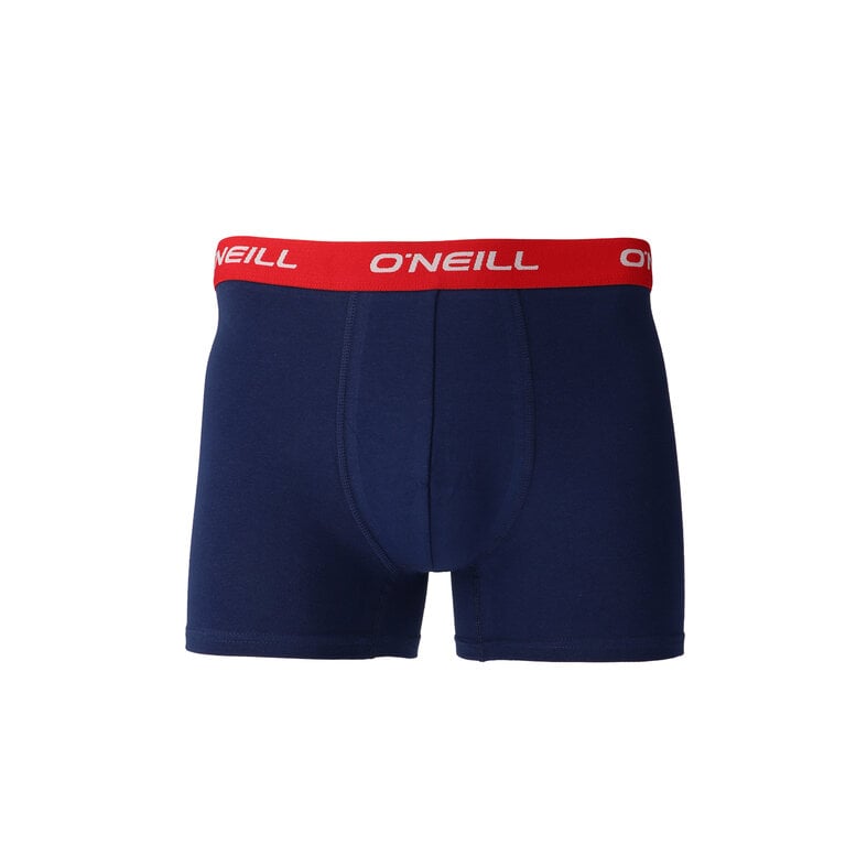 O'Neill O'Neill Men's Boxer Shorts Trunks Plain 3-Pack Gray/Blue/Red