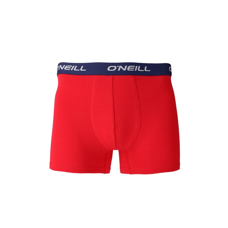 O'Neill O'Neill Men's Boxer Shorts Trunks Plain 3-Pack Gray/Blue/Red