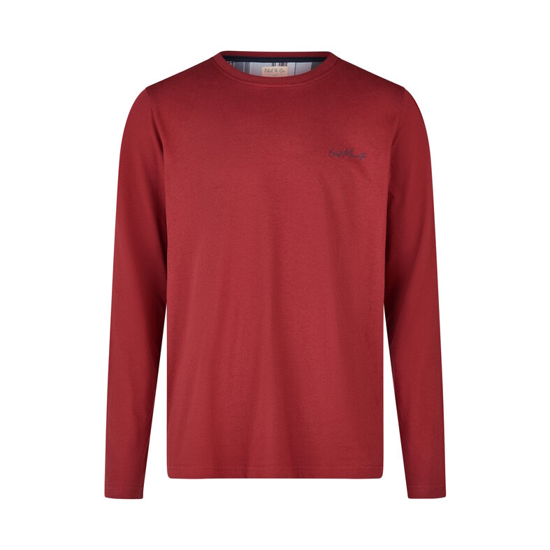 Phil & Co Phil & Co Men's Long Pajama Set Red/Blue Checkered