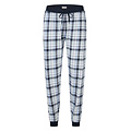 Phil & Co Phil & Co Men's Long Pyjama Set Blue Checkered