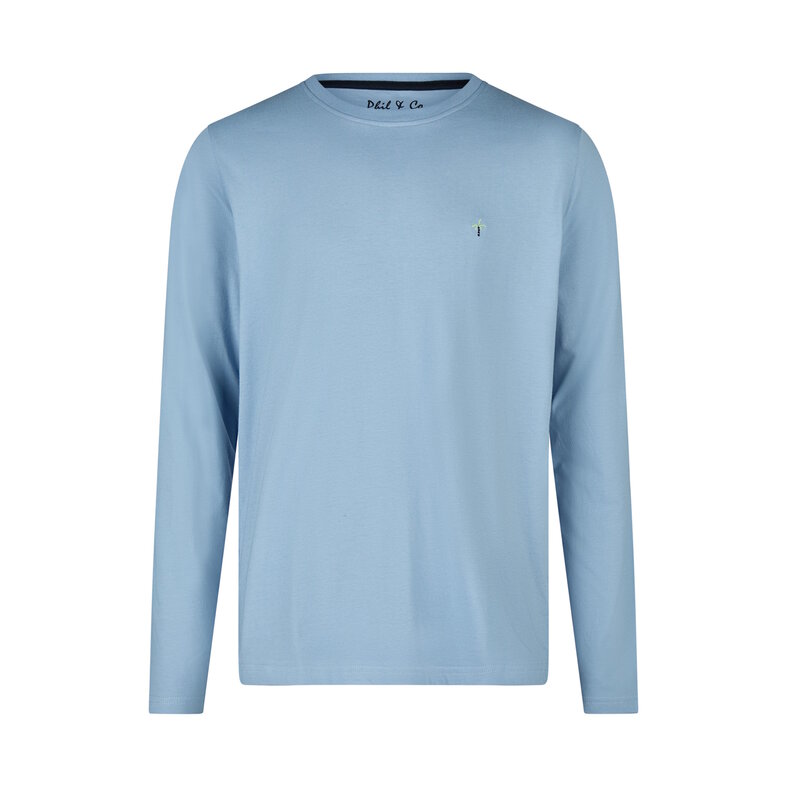 Phil & Co Phil & Co Men's Long Pajama Set Blue